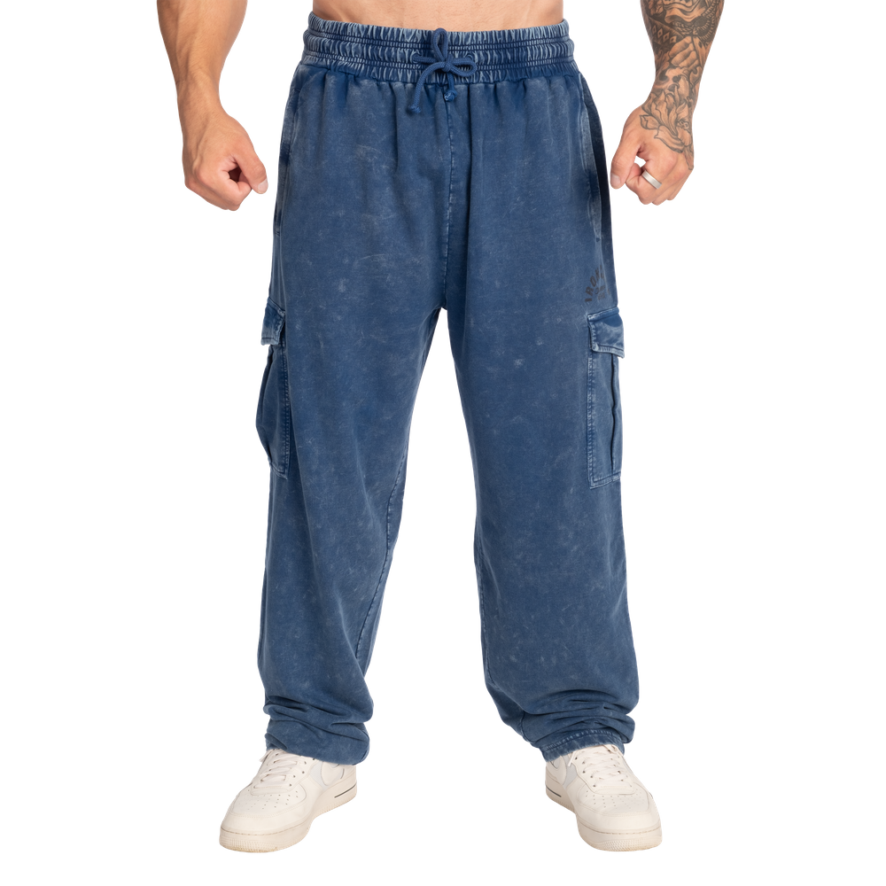 GASP Iron Camp Baggy Pants V2 Washed Blue V2